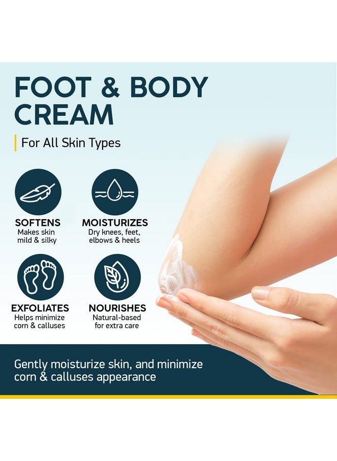 Nuvadermis - Urea Cream 40 Percent For Feet 40% Urea Foot Repair Lotion Maximum Strength For Dry Cracked Heels 2% Salicylic Acid Shea Butter Tea Tree Oil Vitamin E 5.29 Oz Jar - Image 1