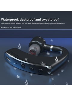 GELESE New Single-ear Business Bluetooth Earphone Wireless Ear-hanging Digital Display Bluetooth Headset  - Image 5