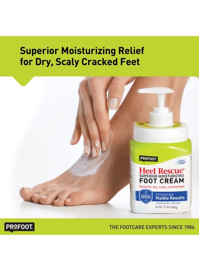 ProFoot Heel Rescue Foot Cream 16 Ounce Bottle 2 Pack For Cracked Calloused Or Chapped Skin - Image 3