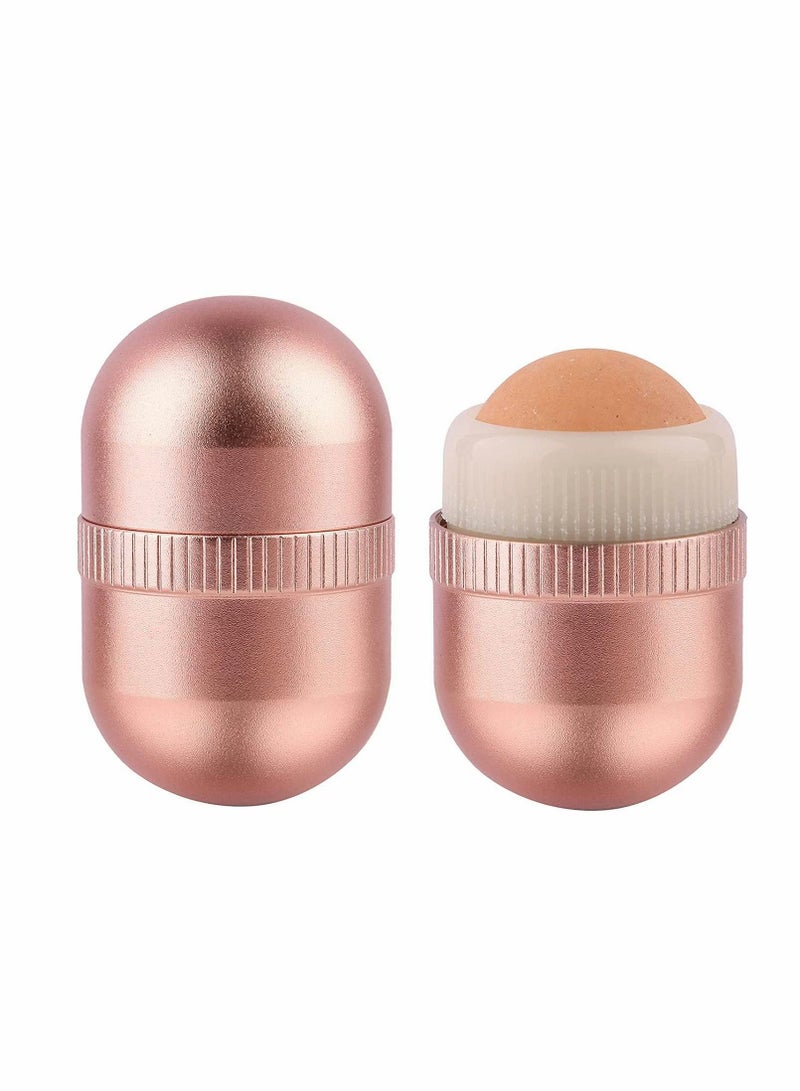 KASTWAVE Oil-Absorbing Volcanic Face Roller Portable and Reusable Anti-oil Facial Tool Oil Control Anytime, Anywhere Suitable for Home Travel or out for Facial Massage Oil Resistant Facial Skincare Tool - Image 1