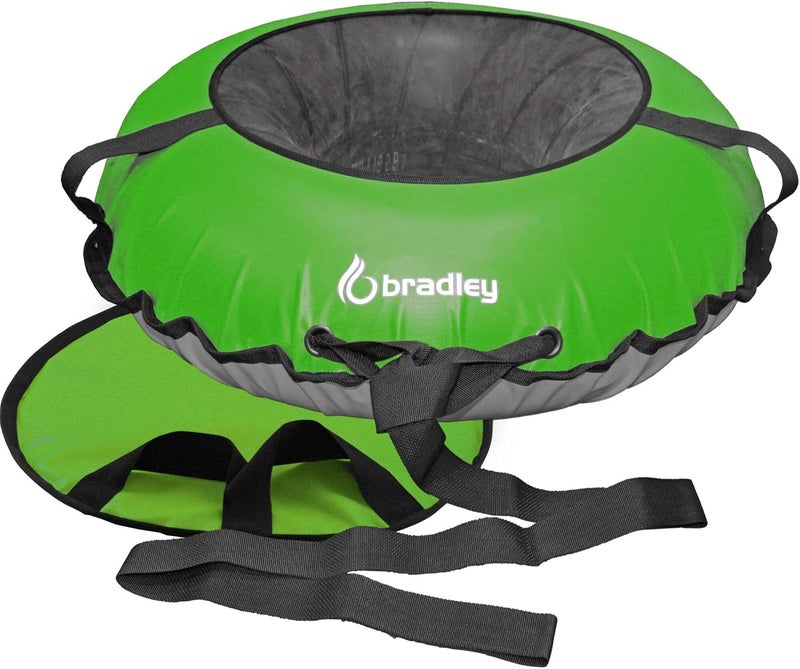 Bradley Heavy-Duty 50" Snow Tube with Reinforced Cover | Rubber Truck Tire Tube Sled for Extreme Sledding, Winter Fun, and Durable Performance in Any Conditions - Image 1