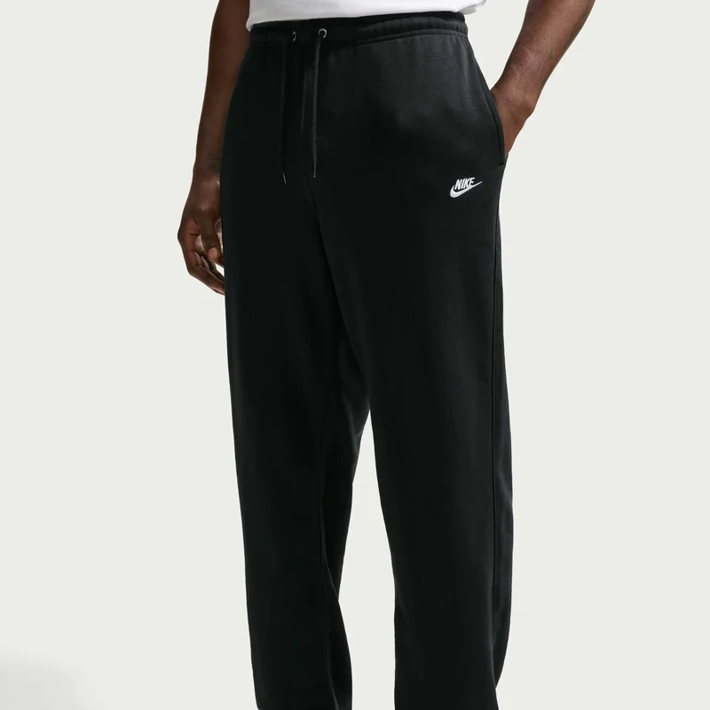 Nike Men's Club French Terry Wide Leg Pants