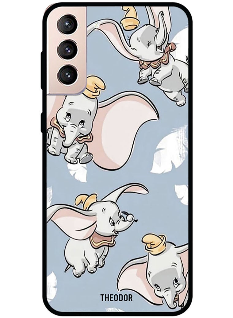 Theodor Protective Case Cover For Samsung Galaxy S22 Baby Elephant Flying