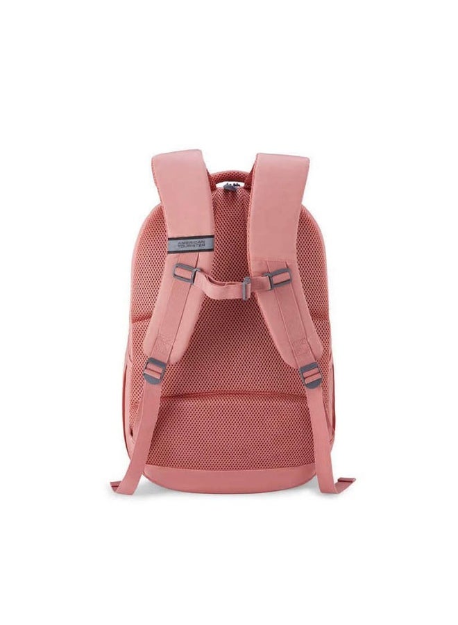 American Tourister Sest 3.0 Style 03, Large 3 Compartment Backpack, 26L with Spacious Interiors Bags For School, Office, College, Gift For Men & Women - Pink - Image 2