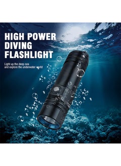 Flashlight + 26650 lithium battery + USB charger