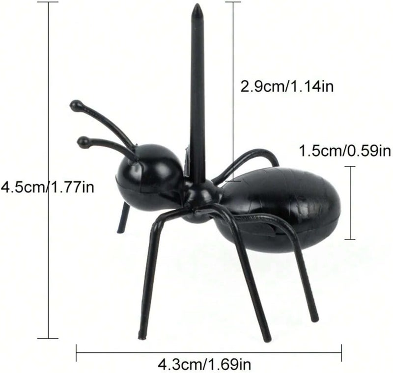 Loizziuy 36pcs Party Ants & Hardworking Ants Series Fruit Picks for Kids Lunch Bento Box, Party Fruit Platter, Bar Cocktail Decor (36 pcs) - Image 2