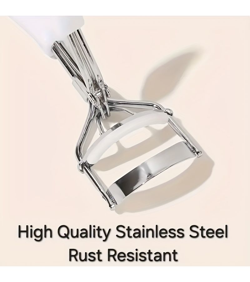 One Professional Eyelash Curler With 10 Replacement Pads And 10 Glue Strips For Long Lasting Wear Making Lashes Look Longer And Fuller Easy To Use Safe For Eyes Shapes Effortlessly Without Pinching - Image 3