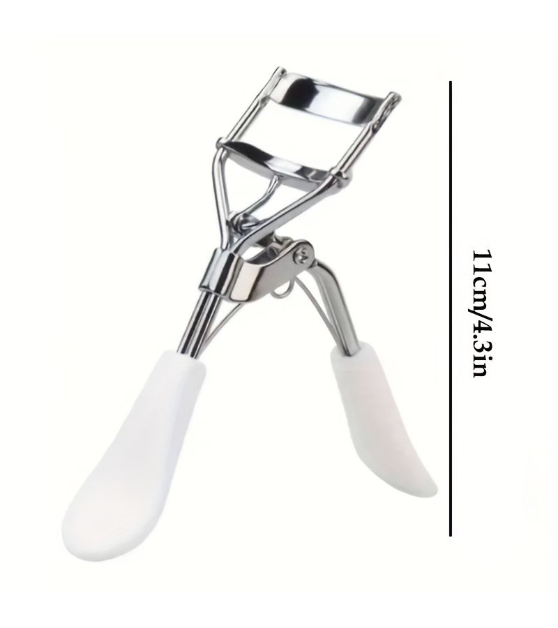 One Professional Eyelash Curler With 10 Replacement Pads And 10 Glue Strips For Long Lasting Wear Making Lashes Look Longer And Fuller Easy To Use Safe For Eyes Shapes Effortlessly Without Pinching - Image 2