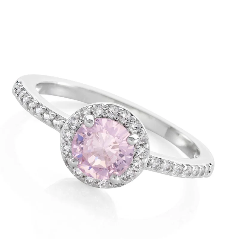 باكلي لندن BUCKLEY LONDON THE CARAT COLLECTION - PINK HALO RING