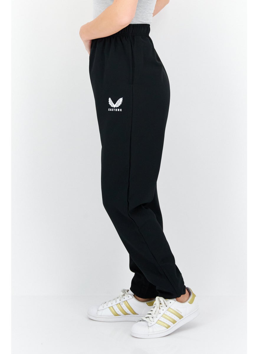 CASTORE - Women Sportswear Fit Brand Logo Track Pants, Black - Image 1