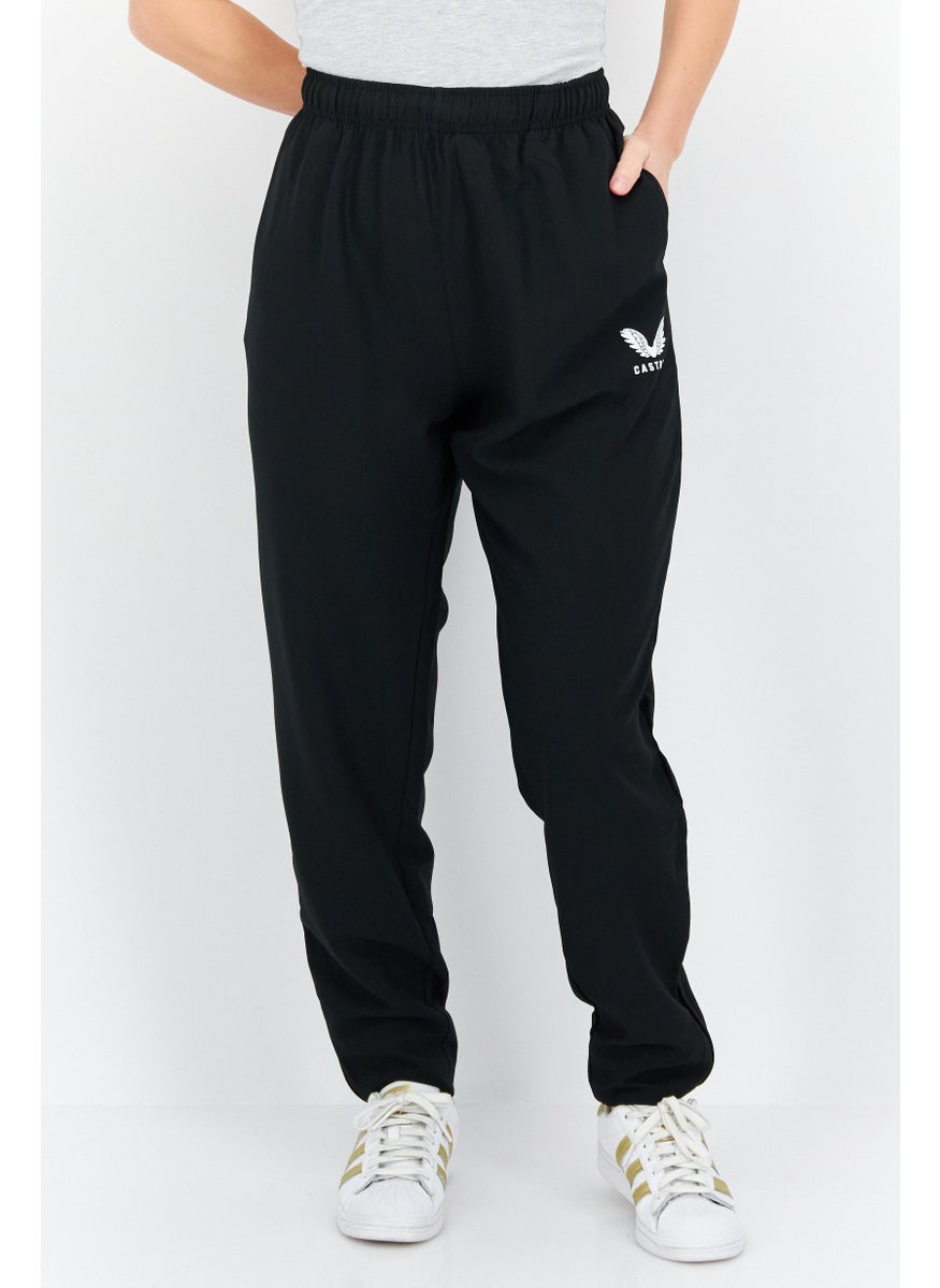 CASTORE - Women Sportswear Fit Brand Logo Track Pants, Black - Image 1