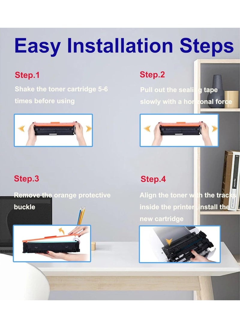 خرطوشة حبر 150A W1500A متوافقة مع ليزرجيت M111a M111w MFP M141a M141w طابعة سوداء - Image 4