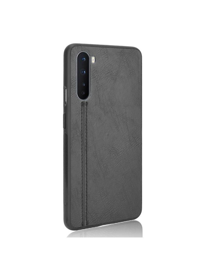 S-TOP Case For OnePlus Nord Shockproof Sewing Cow Pattern Skin PC + PU + TPU Case - Image 3