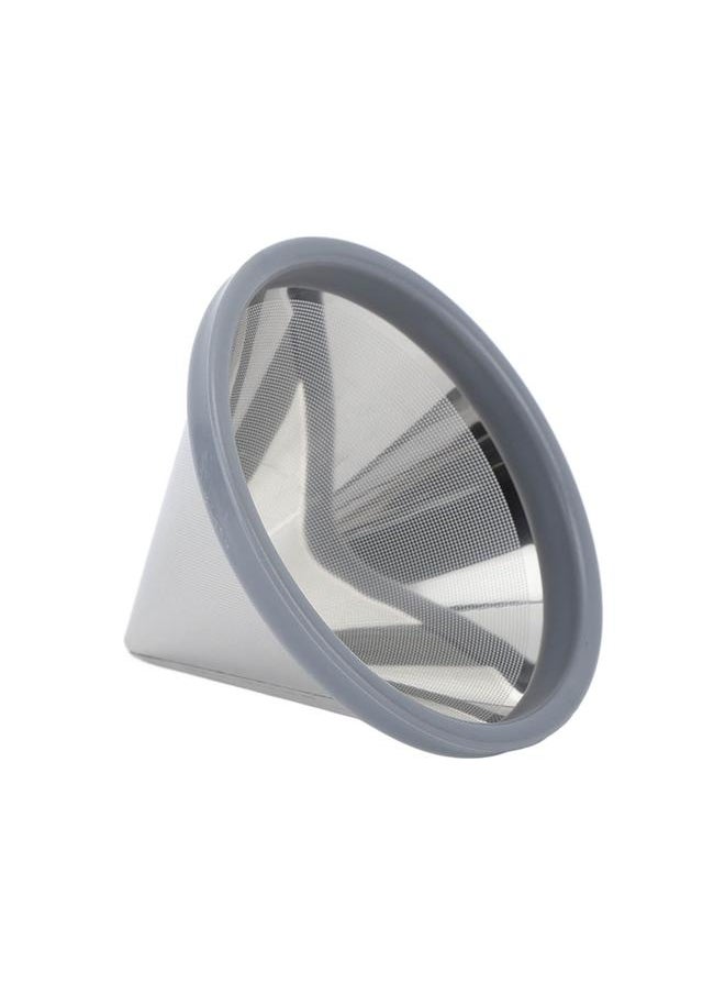 Thoraya - Pour Over Coffee Filter 304 Stainless Steel Reusable Paperless Coffee Dripper for Home Travel Office 1 to 3 Cups - Image 1