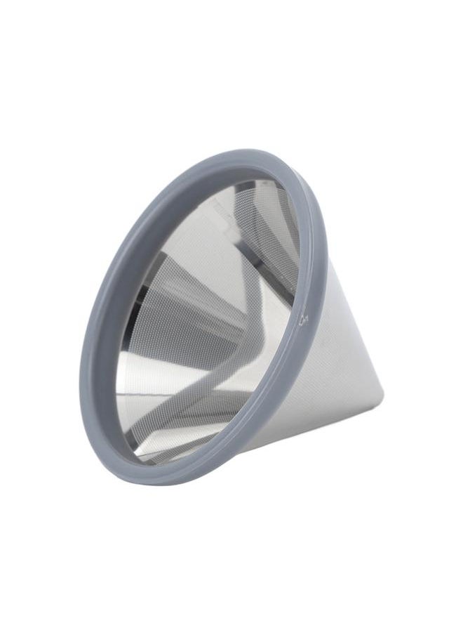 Thoraya - Pour Over Coffee Filter 304 Stainless Steel Reusable Paperless Coffee Dripper for Home Travel Office 1 to 3 Cups - Image 1