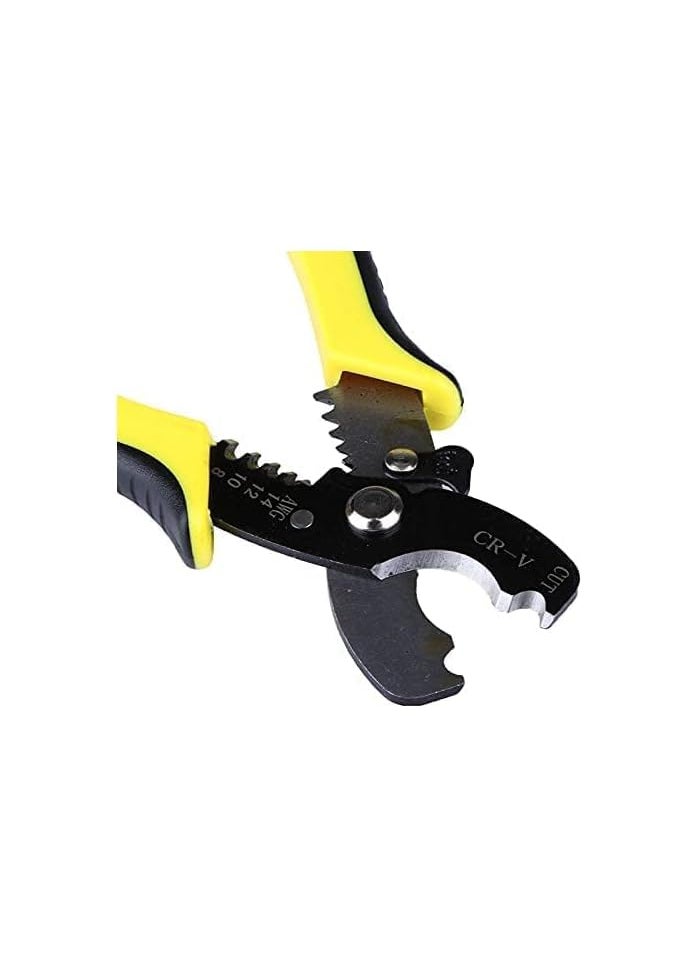 NityaEcommerce NITYA 8 Electrical Cable Stripper Wire Stripper Cable Cutter Multi Tool Wire Cutting Scissor Stripping Pliers 914mm Hand Tools Kit  - Image 2