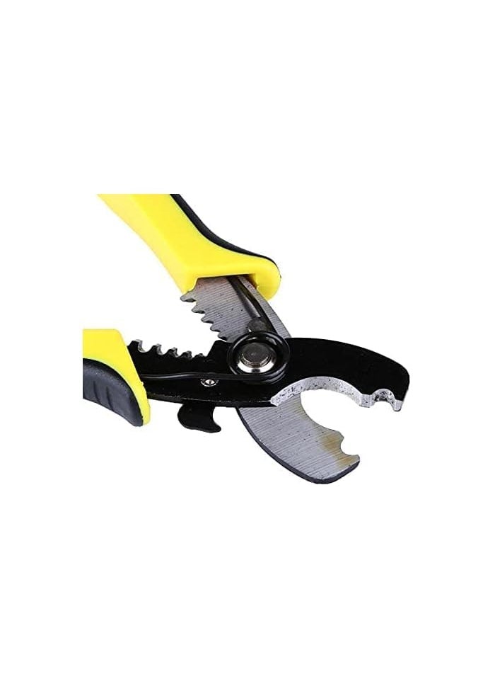NityaEcommerce NITYA 8 Electrical Cable Stripper Wire Stripper Cable Cutter Multi Tool Wire Cutting Scissor Stripping Pliers 914mm Hand Tools Kit  - Image 4