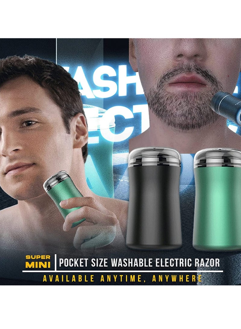 Pocket Size Washable Electric Razor - Image 2