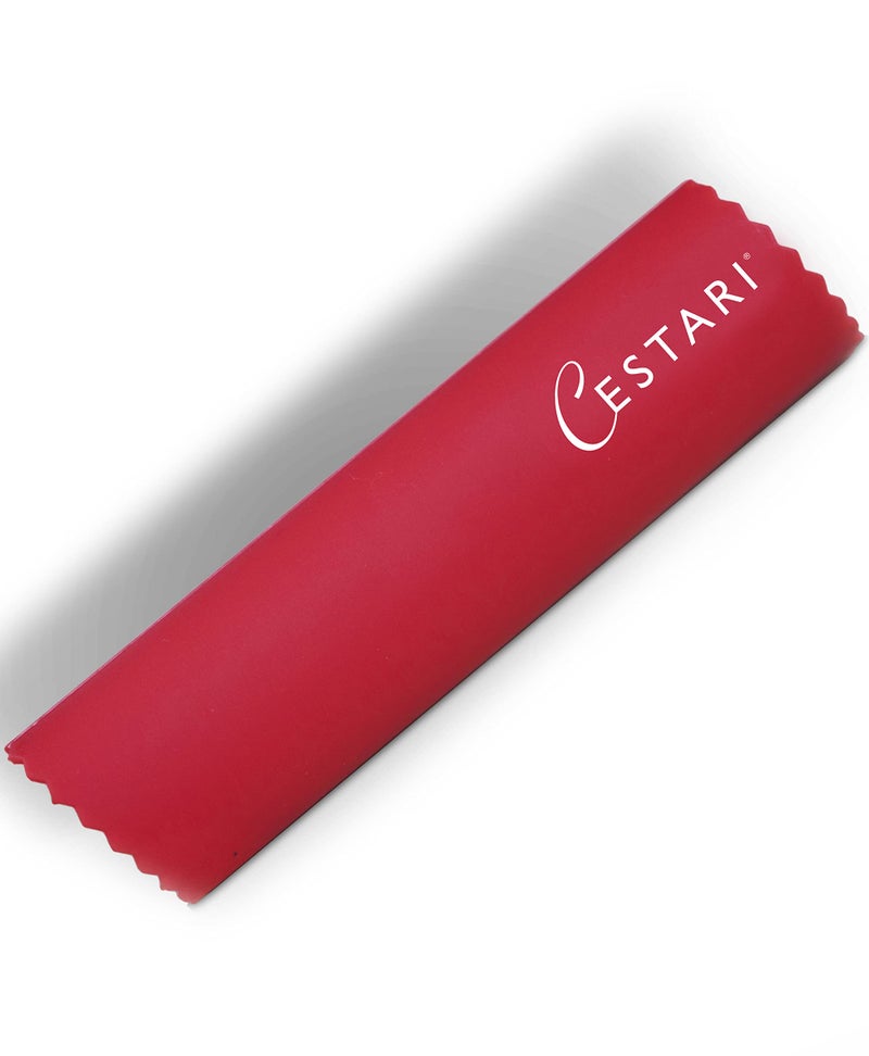 Cestari Silicone Garlic Peeler Roller  Garlic Skin Remover Tube  Easy to Use BPAFree OdorResistant  Dishwasher Safe Kitchen Tool  Red