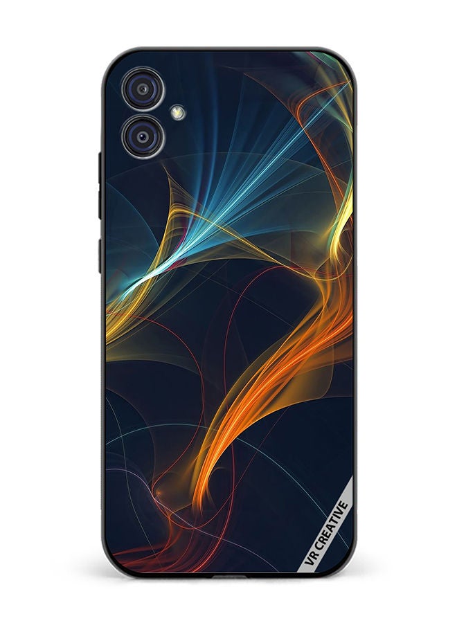 VR CREATIVE Protective Case Cover For Samsung Galaxy M04/F04 Abstract Design Multicolour - Image 1