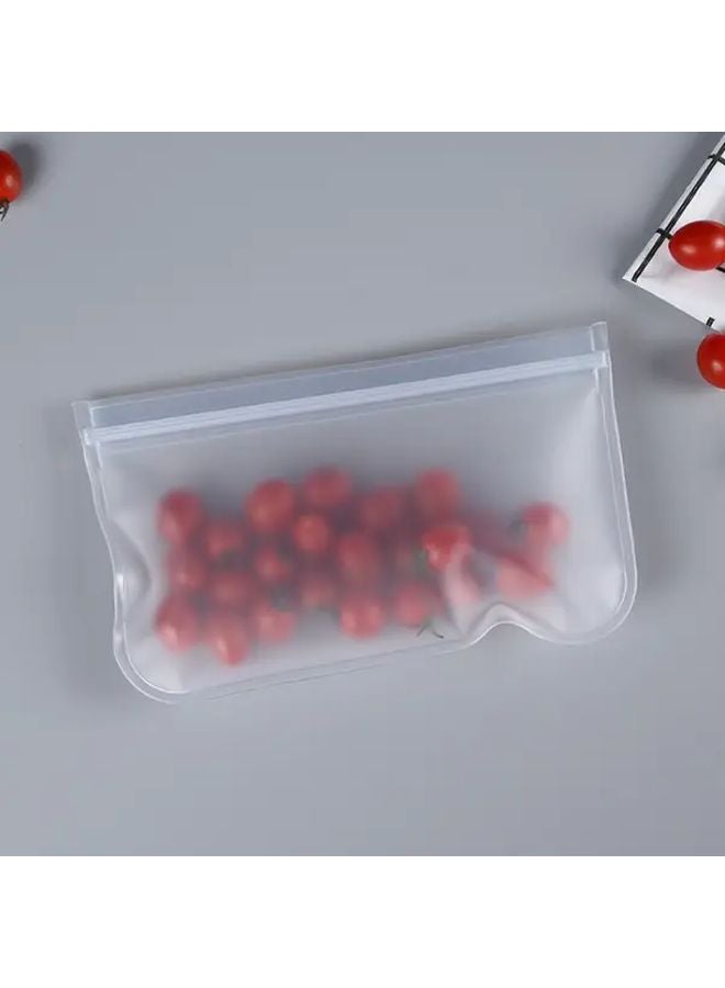 Reusable Leakproof Zipper Bags Middle Size for Camping Outdoor Food Storage - Image 5