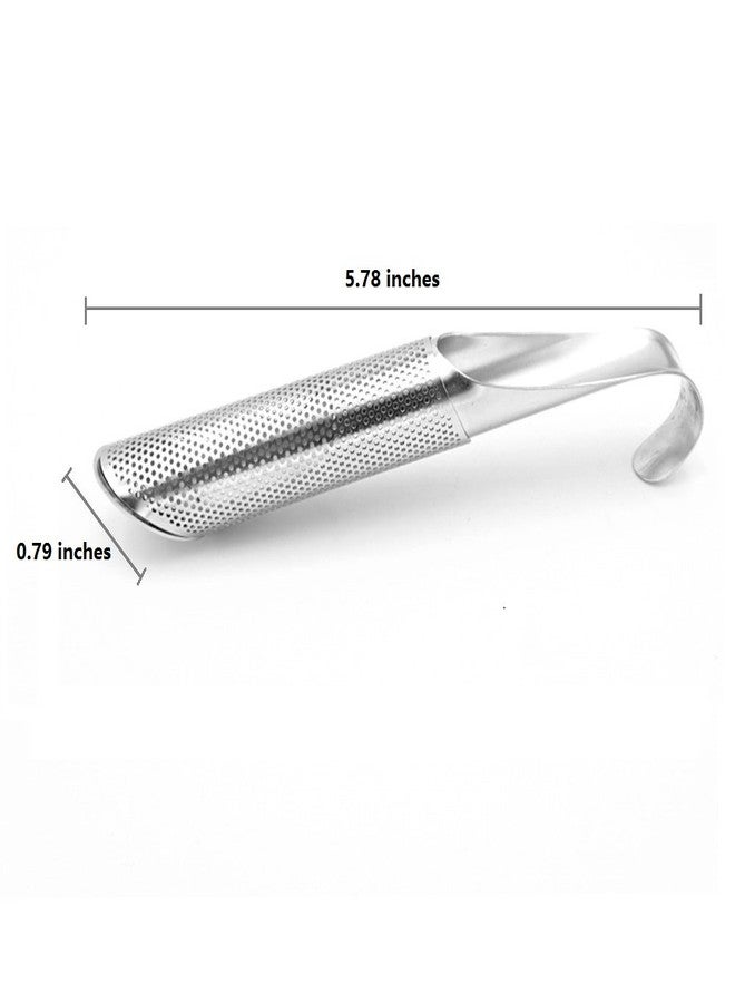 ERCRYSTO Tea Infuser With Hook- Easy To Use & Carry - Suitable For In-home Or Outdoor Usage (Picnic, Travel, Business Trip etc.). Premium Tea Infuser - Tea Strainer - Tea Steeper - Image 2