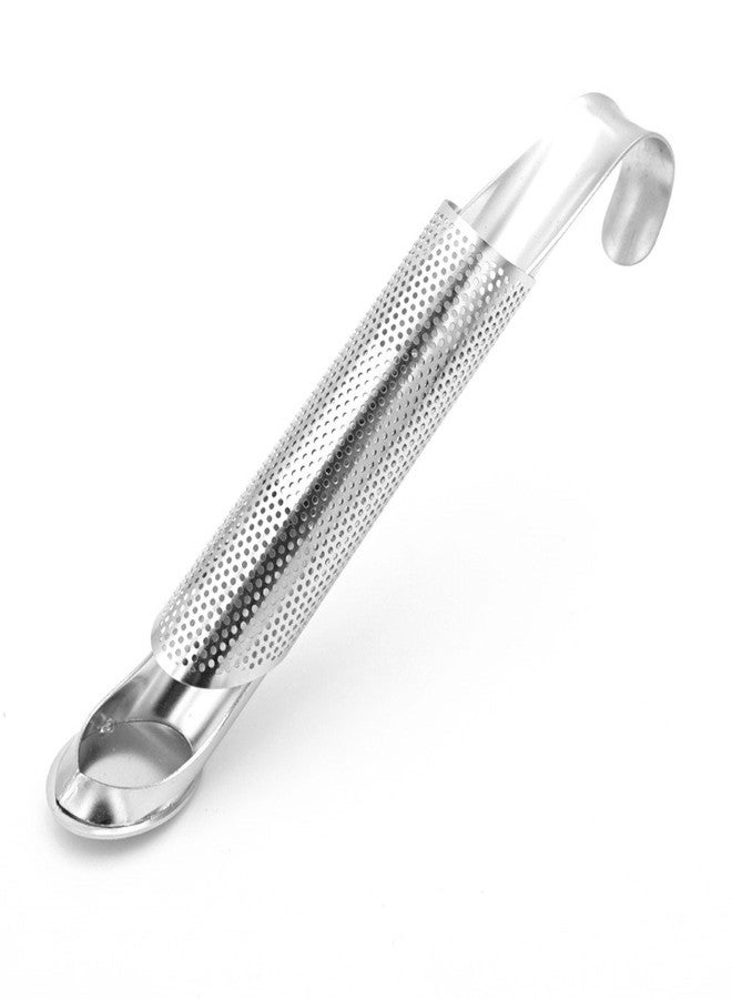 ERCRYSTO Tea Infuser With Hook- Easy To Use & Carry - Suitable For In-home Or Outdoor Usage (Picnic, Travel, Business Trip etc.). Premium Tea Infuser - Tea Strainer - Tea Steeper - Image 1
