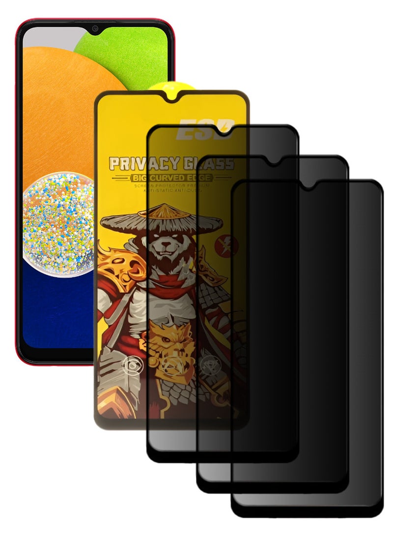 اي اس دي ثلاث قطع، واقي شاشة عالي الجودة لهاتف آسامسونج جالاكسي A03 - Image 1