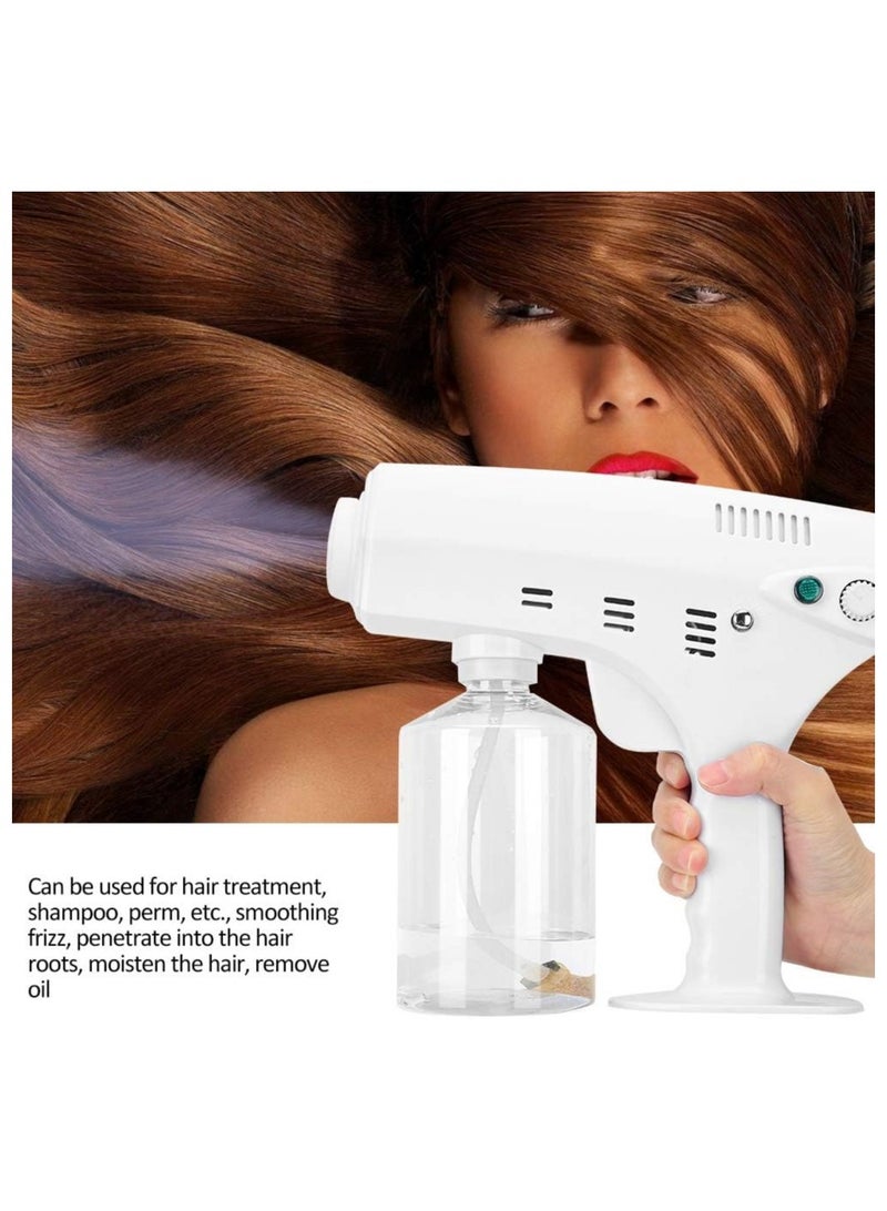 عام Sprayer Moisturising Nano Gun, Nano Sprayer USB Wireless Rechargeable Cleaning Sprayer Hair Care Spa Tool for Perm and Colour Salon - Image 2