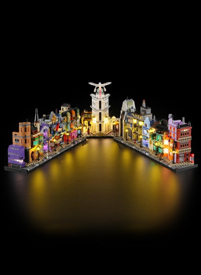 BRIKSMAX 2.0 Light Kit for Lego-76444 Diagon Alley Wizarding Shops -Innovative Led Lighting Kit Compatible with Lego Harry Potter Building Set- Not Included Lego Set - Image 1