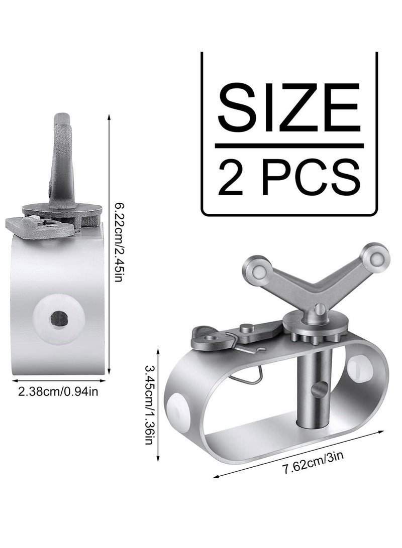 SYOSI 2 Pack Sturdy Pool Cover Winch and Cable Tightener for Above Ground Pools - Image 5