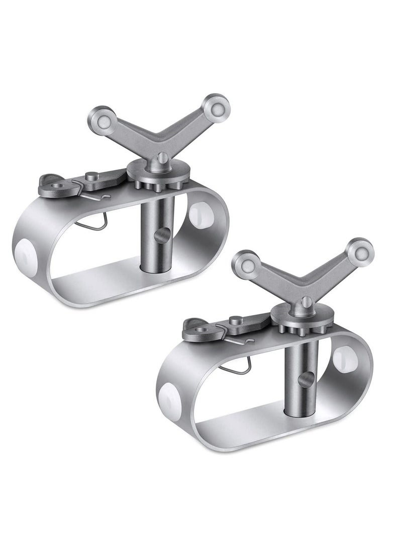 SYOSI 2 Pack Sturdy Pool Cover Winch and Cable Tightener for Above Ground Pools - Image 1