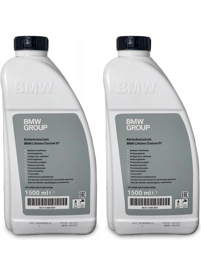 BMW BMW Lifetime Coolant 87 1.5 L (02), Blue  - Image 1