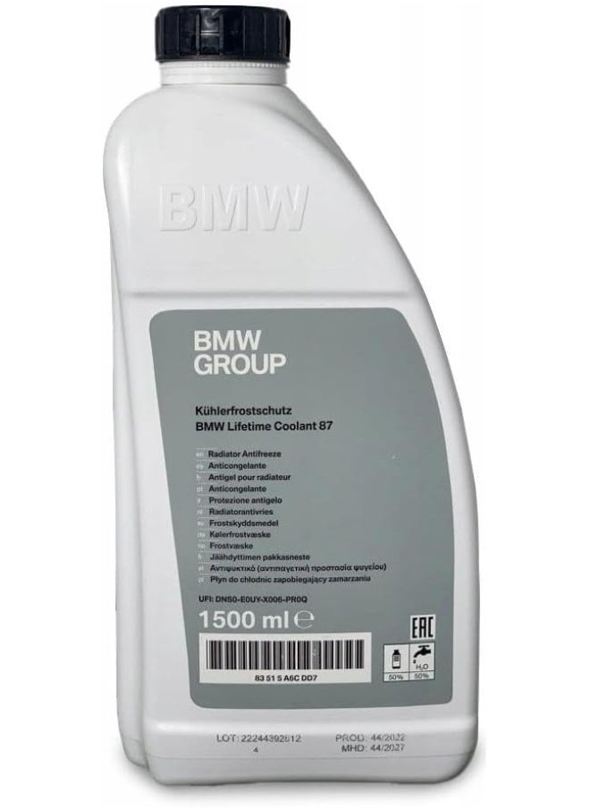 BMW BMW Lifetime Coolant 87 1.5 L (02), Blue  - Image 2