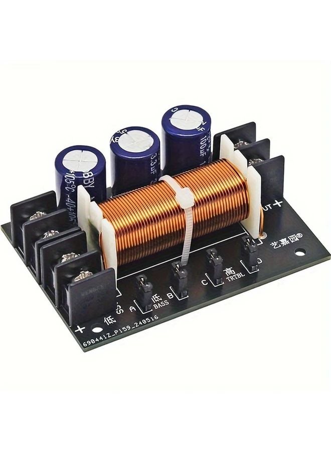 1pc Adjustable Bass Treble Two Way Divider 400W High Fidelity DIY Speaker Audio - Image 2