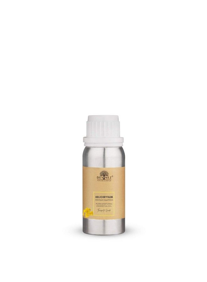 Devinez Helichrysum Essential Oil 100% Pure Natural & Undiluted 100Ml In Anodized Aluminum Bottle - Image 1