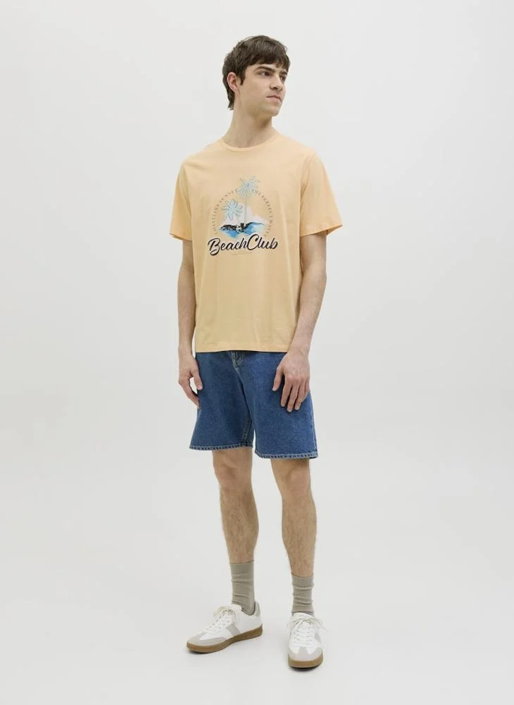 JJ Rebel Short Sleeve Crew Neck Neck T-Shirt