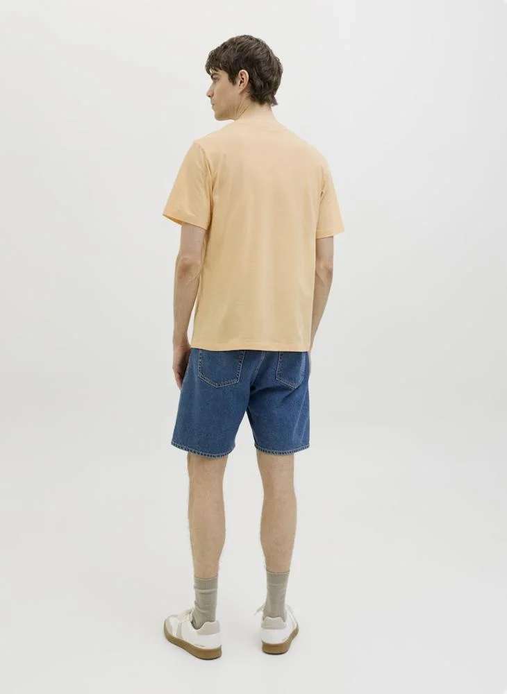 ج ج ريبل من جاك و جونز Short Sleeve Crew Neck Neck T-Shirt