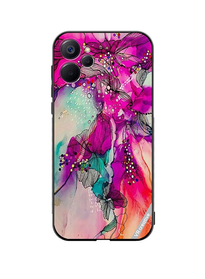 VR CREATIVE Protective Case Cover For Realme 9i 5G Aesthetics Painting Design Design Multicolour - Image 1