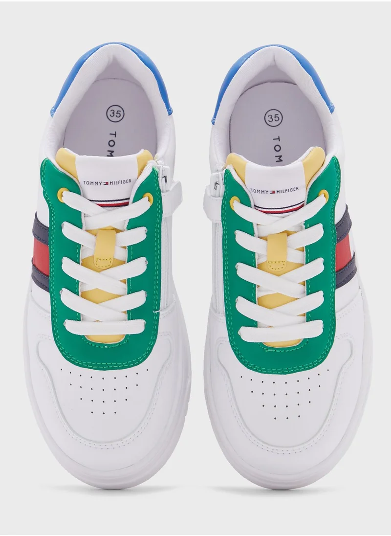 TOMMY HILFIGER Kids Low Top Lace Up Sneakers