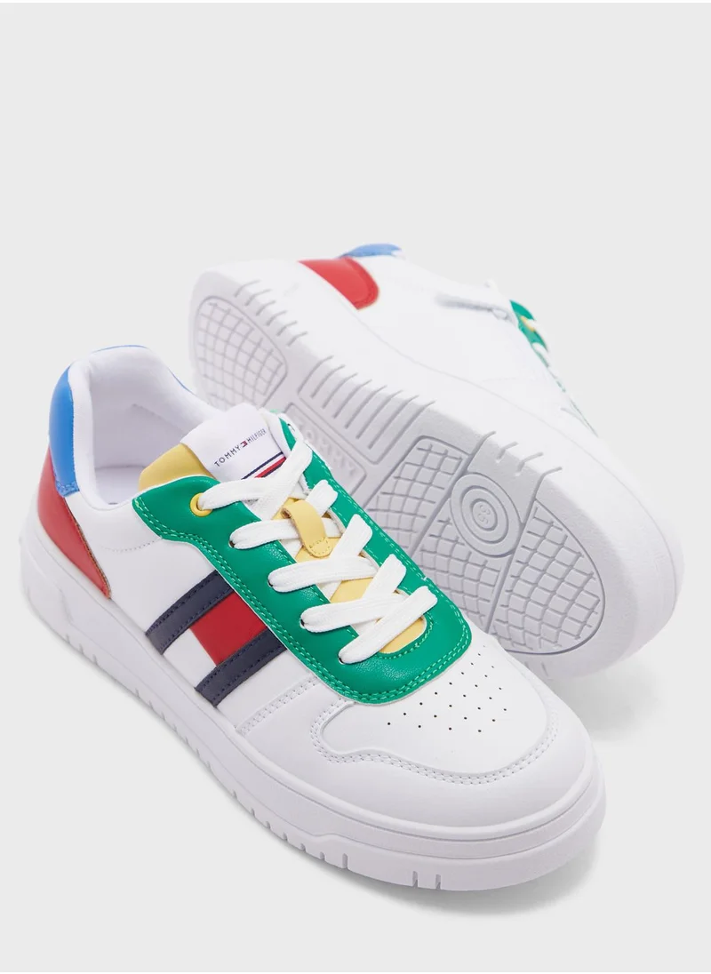TOMMY HILFIGER Kids Low Top Lace Up Sneakers