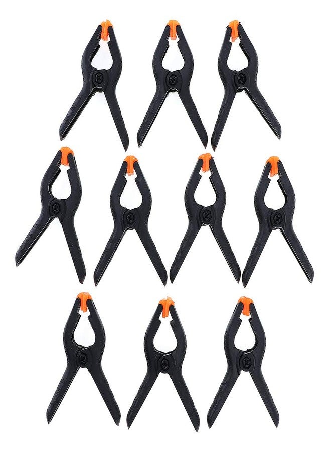 OriGlam 10pcs Mini Spring Clamp Set, Jaw Open Spring Clamps, DIY Clip Fixed Clip Spring Clip Clamps Tools for Photo, Studio, Backdrops, Photography, Background (2 Inch) - Image 2