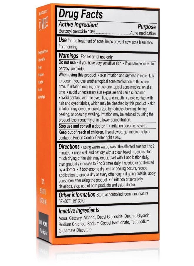 111MedCo 111MedCo 10% Benzoyl Peroxide Acne 4oz. Medicated Soap Bar  - Image 2