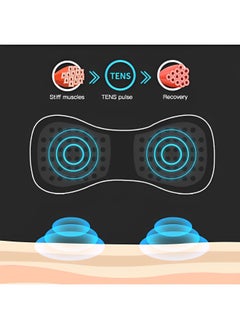 REOCLE Wireless TENS & EMS Unit Back Pain Relief Massager EMS Muscle Stimulator Machine Muscle Body Massager Patch for Back Shoulder Leg Neck Pain Relief  - Image 4