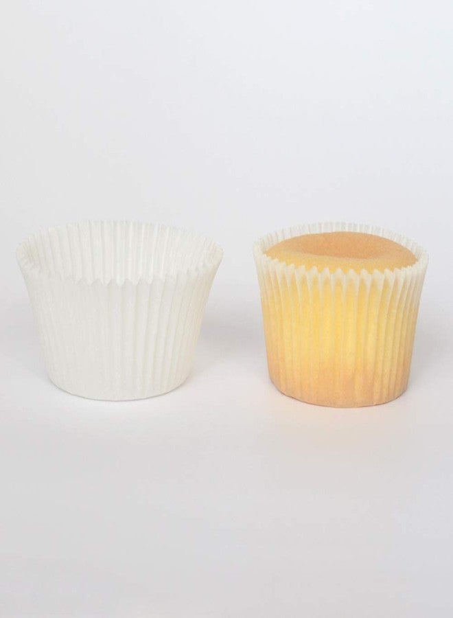 Huaswan White Cupcake Liners Greaseproof Paper Standard Baking Cups for Wedding Party and More, 150-Count - Image 4