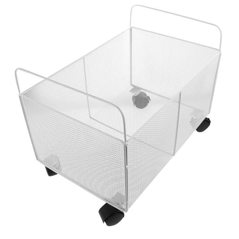 Book Cart: Under Desk Storage Box Movable Bookshelf With Wheels - Rolling Cart Organizer Basket For Classroom Students School Supplies - Image 3
