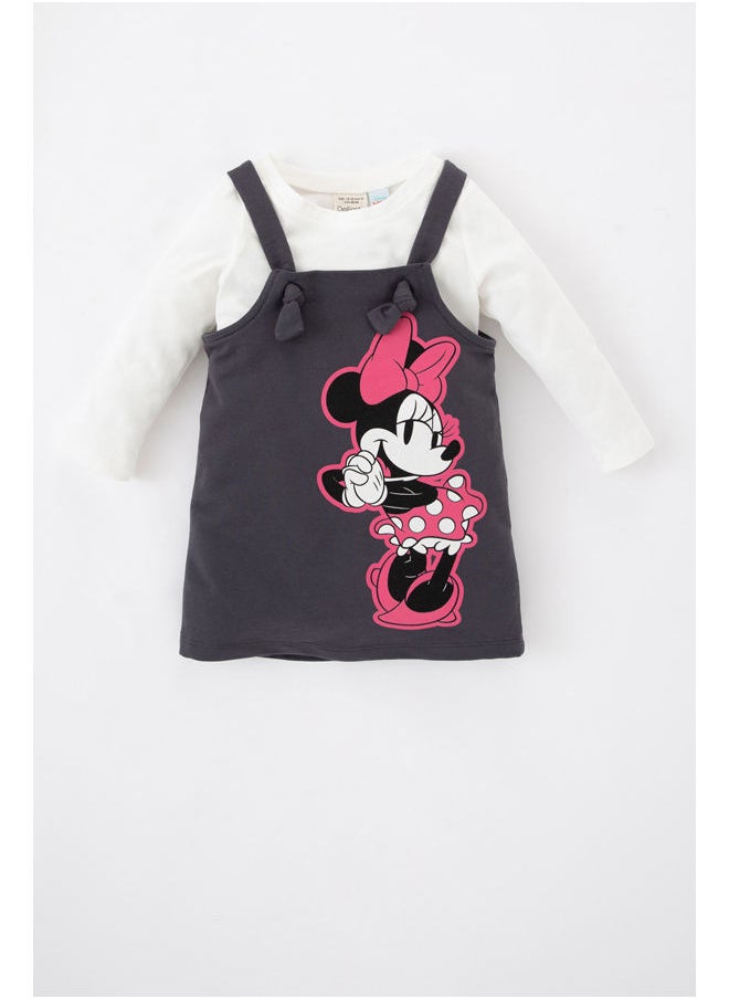 DeFacto - BabyGirl Regular Fit Bike Neck Long Sleeve Knitted Set - 2 Piece - Image 1