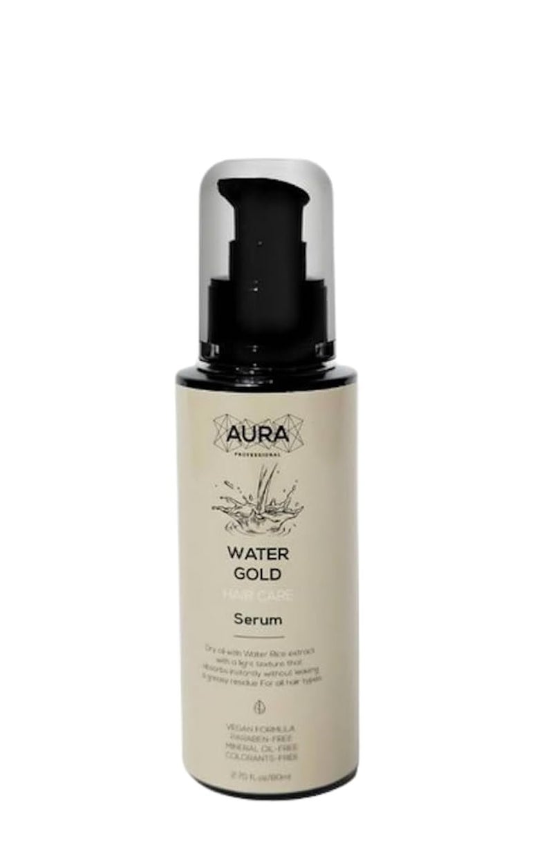Aura professional Water gold hair serum 80 ml - Image 1