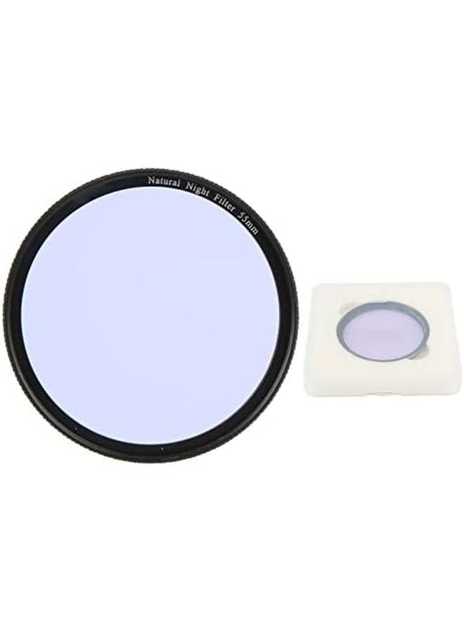55mm Camera Light Pollution Filter For Night And Astronomical Photography - Image 2