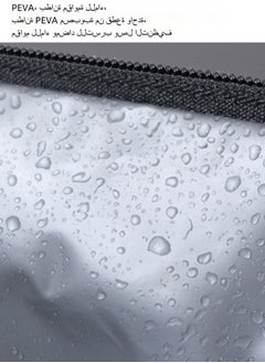 Browning Ice Pack Aluminum Film Thick Insulation Bag Large Capacity Waterproof Lunch Bag with Rice Portable Insulation Lunch Box Bag - Black  - Image 3